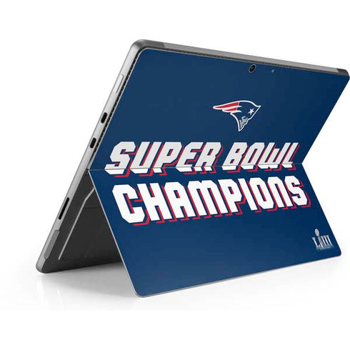 NFL Patriots Super Bowl LIII Champions Surface Pro 8 Skin